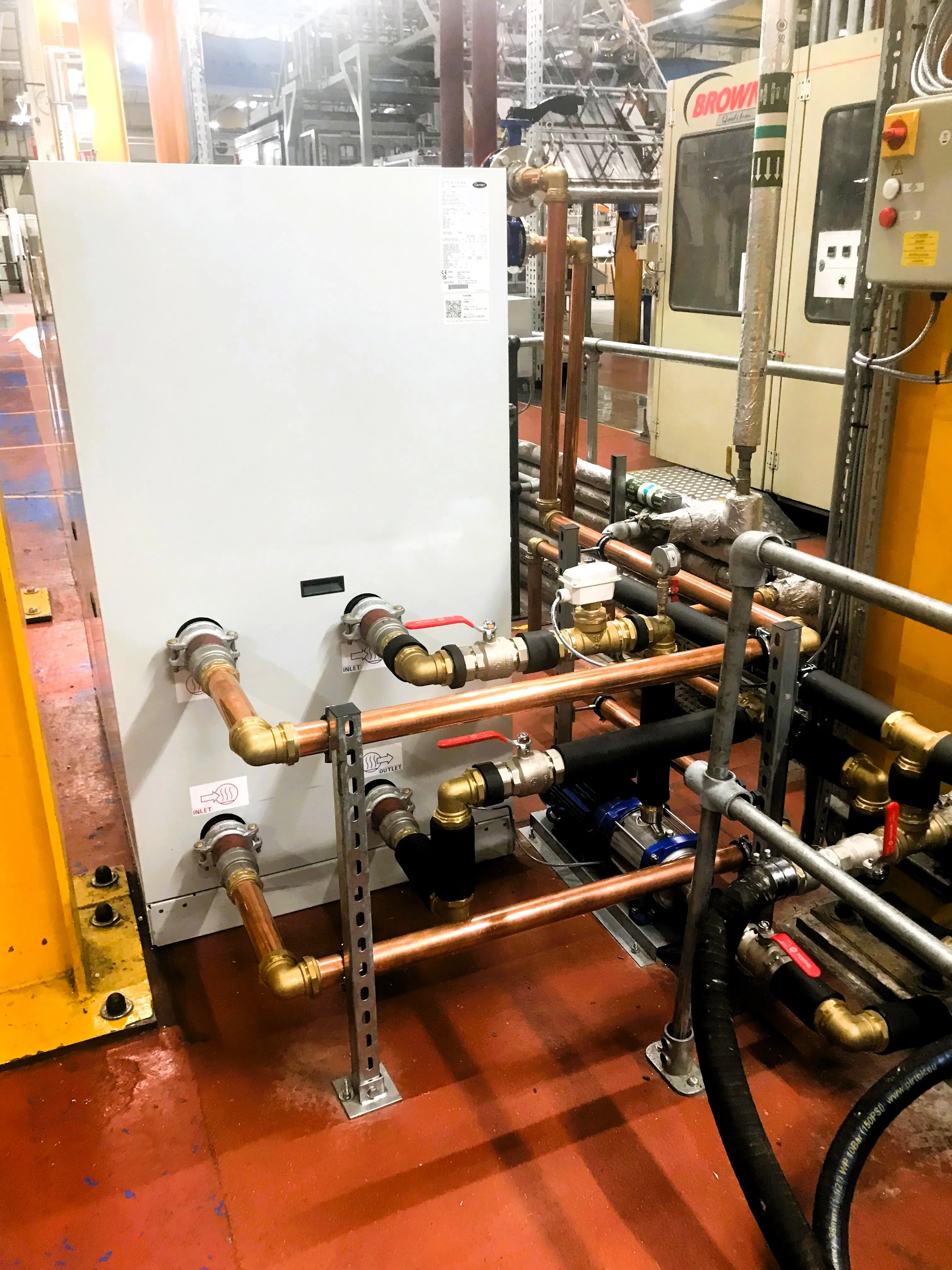 Custom chiller technical details