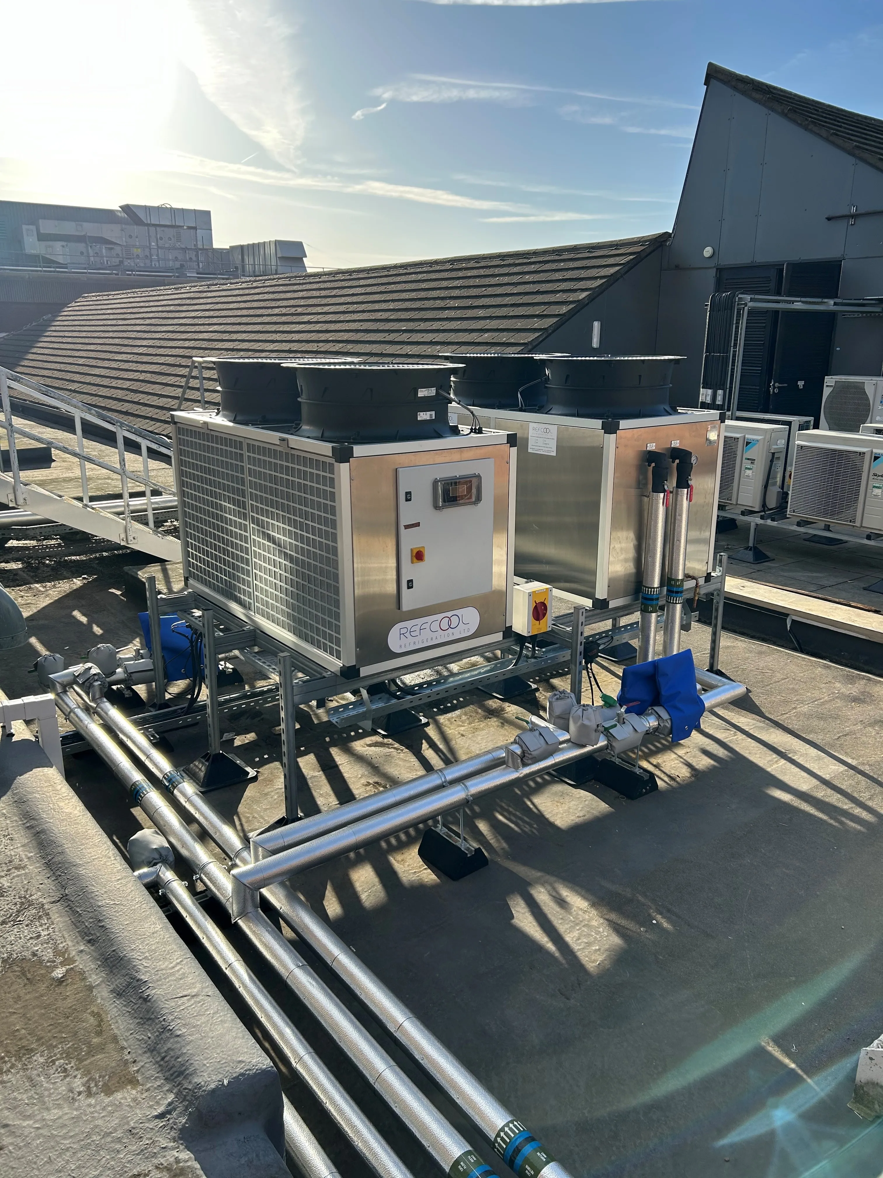 Custom chiller installation