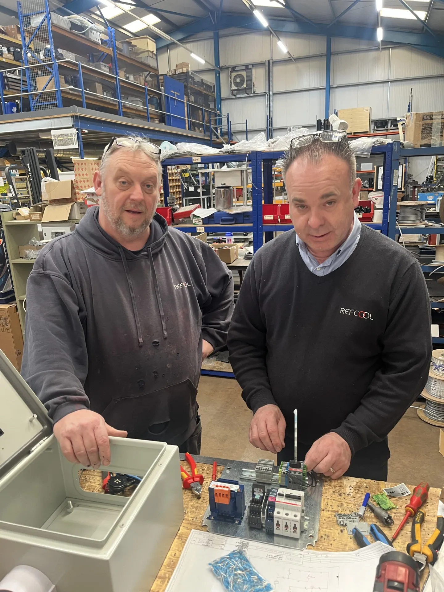 Refcool team at work