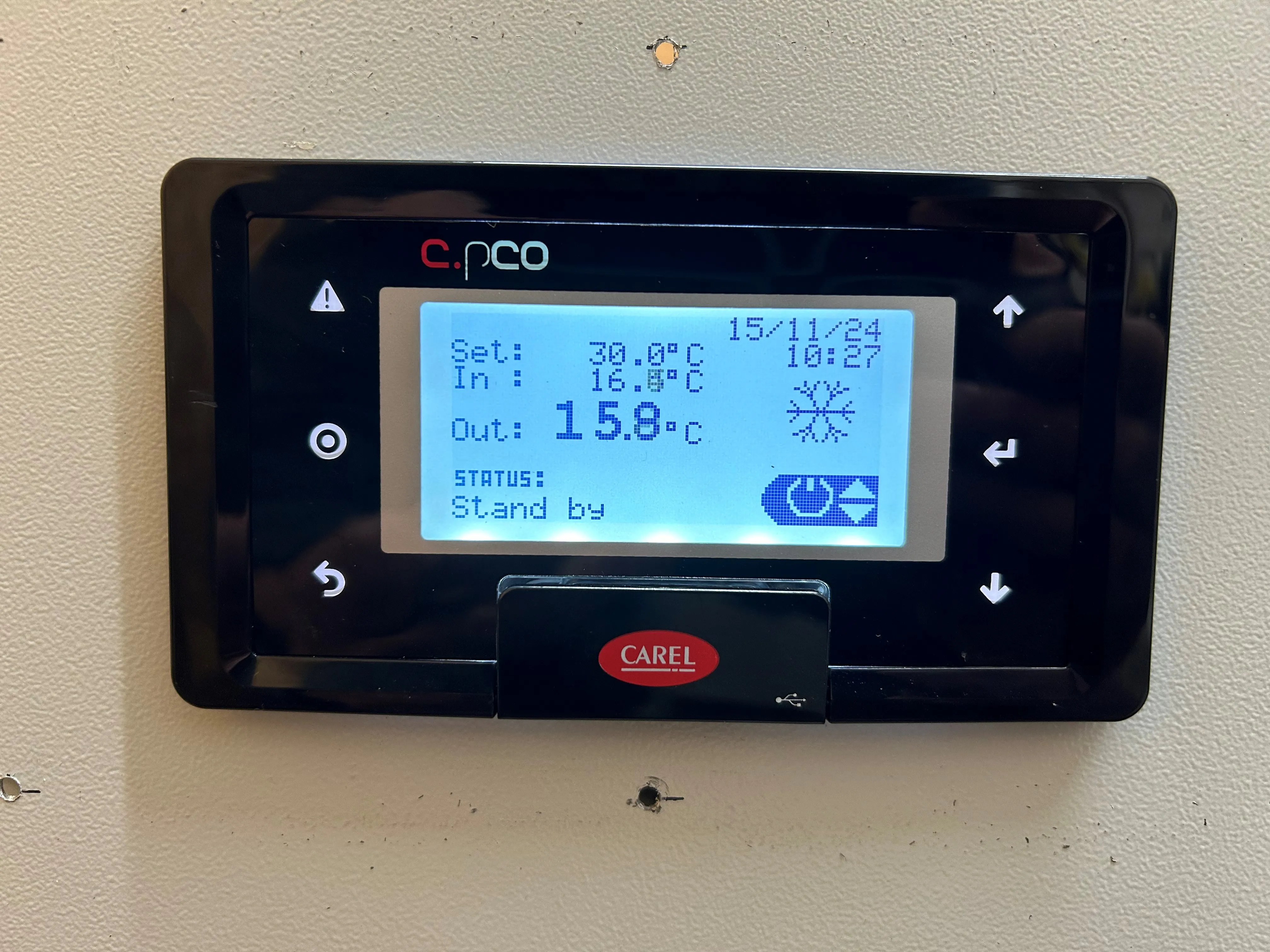 Chiller spare parts collection