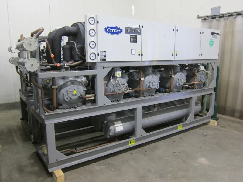 Water-cooled industrial chiller